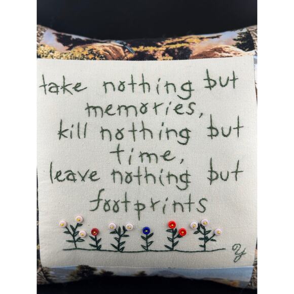 Handcrafted Accent Pillow - Picture 2 of 8